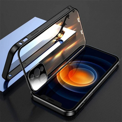 Privacy iPhone Magnetic Glass Phone Case With 360° Protection (Buy 1 Get 1)