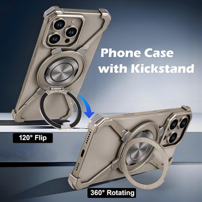 MagFlex Pro™ – Premium Metal Case for iPhone with Kickstand