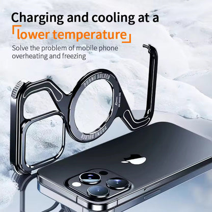 Z-shaped Metal Rotating Case for iPhone