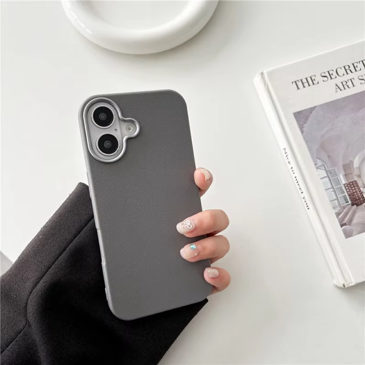 Luxurious Premium TPU Leather Case for iPhone