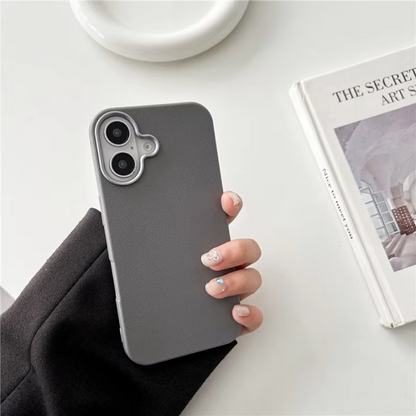 Luxurious Premium TPU Leather Case for iPhone