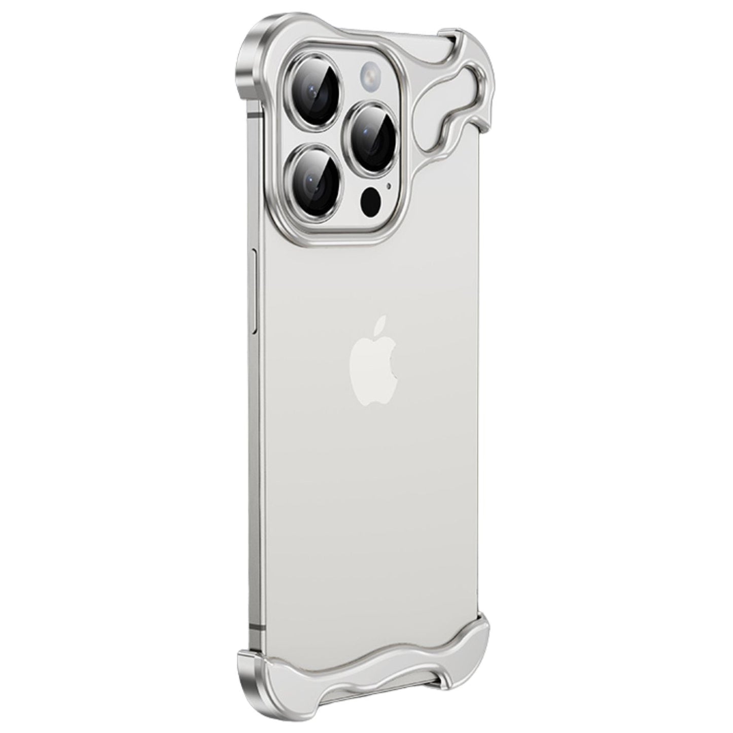 Alien Skeleton Frameless Metal Case with Camera Protector