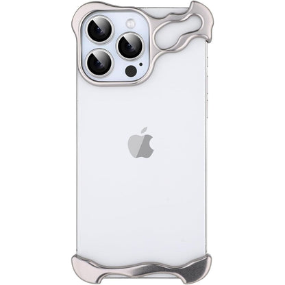 Alien Skeleton Frameless Metal Case with Camera Protector