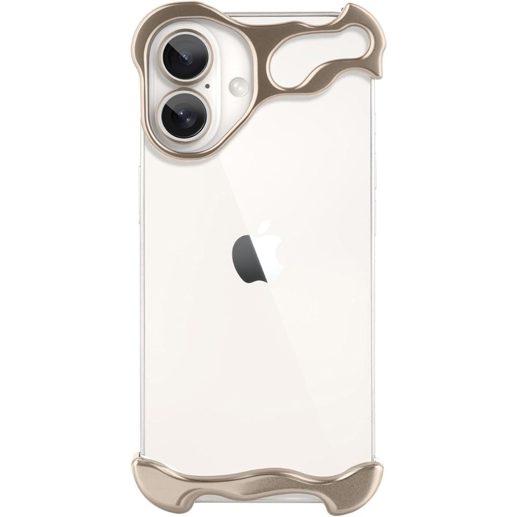 Luxury Minimal Metal Titanium Bumper Case for iPhone